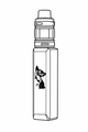 Wotofo Mdura 230E Mod Svart